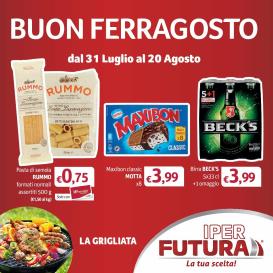 iper-futura - Volantino Iper Futura valido dal 31/07 al 20/08