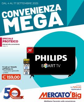 mercato-big - Volantino Mercatò Big - Convenienza mega valido dal 04/09 al 17/09