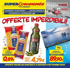 super-conveniente - Volantino Super Conveniente - Caltanissetta, San Cataldo valido dal 02/09 al 11/09