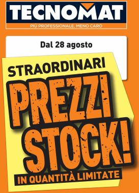 tecnomat - Volantino Tecnomat - Straordinari prezzi stock valido dal 28/08 al 24/09