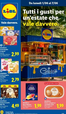 lidl - Volantino attuale di Lidl - Tutti i gusti dell'estate valido dal lunedì 01/06/2026 al domenica 07/06/2026