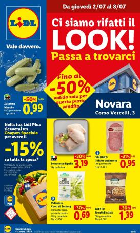 lidl - Volantino Lidl - Ci siamo rifatti il look per la prossima settimana dal giovedì 02/07/2026 al mercoledì 08/07/2026