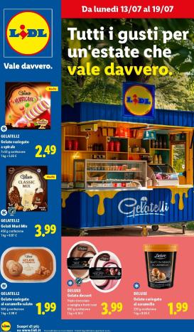 lidl - Volantino attuale di Lidl - Tutti i gusti dell'estate valido dal lunedì 13/07/2026 al domenica 19/07/2026