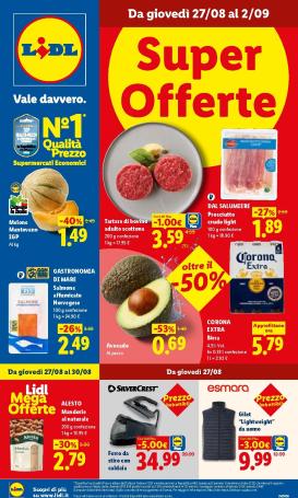 lidl - Volantino attuale di Lidl valido dal giovedì 27/08/2026 al mercoledì 02/09/2026