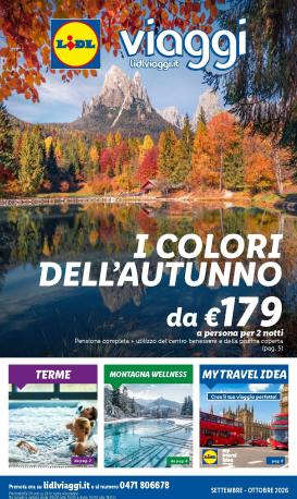 lidl - Volantino attuale di Lidl - Viaggi valido dal lunedì 07/09/2026 al sabato 31/10/2026