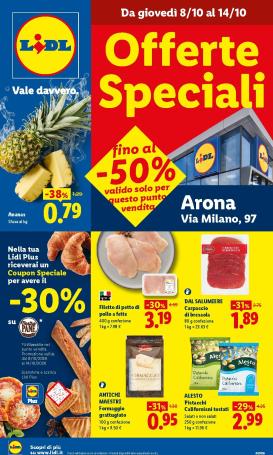 lidl - Volantino futuro Lidl - Offerte Speciali Arona valido dal giovedì 08/10/2026 al mercoledì 14/10/2026