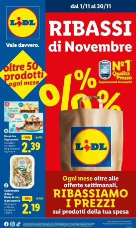 lidl - Volantino Lidl - Novembre valido dal 01/11 al 30/11