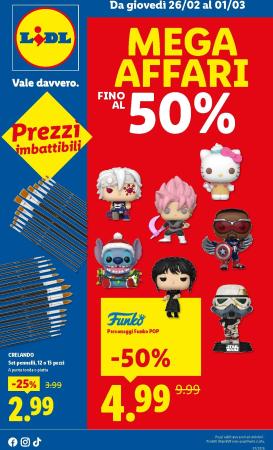 lidl - Volantino Lidl - Mega Affari valido dal 26/02/2026 al 01/03/2026