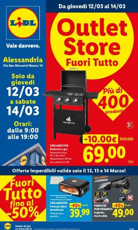 lidl - Volantino Lidl - Alessandria valido dal 12/03/2026 al 14/03/2026