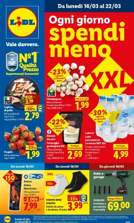 lidl - Volantino Lidl valido dal 16/03/2026 al 22/03/2026