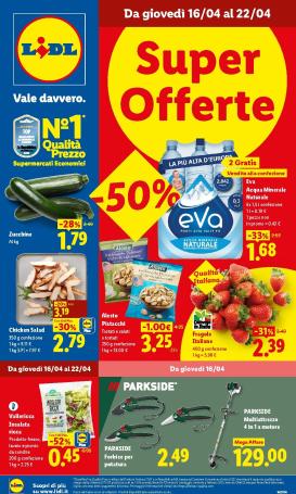 lidl - Volantino Lidl per la prossima settimana dal giovedì 16/04/2026 al mercoledì 22/04/2026