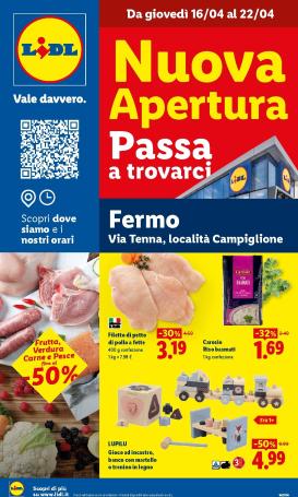 lidl - Volantino attuale di Lidl - Fermo valido dal giovedì 16/04/2026 al mercoledì 22/04/2026