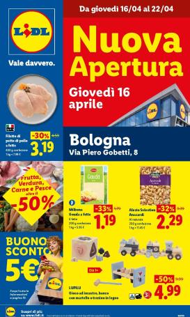 lidl - Volantino attuale di Lidl - Bologna valido dal giovedì 16/04/2026 al mercoledì 22/04/2026