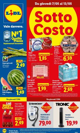 lidl - Volantino Lidl per la prossima settimana dal giovedì 07/05/2026 al mercoledì 13/05/2026