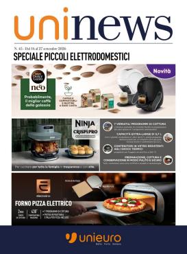 unieuro - Volantino attuale di Unieuro - Speciale Piccoli elettrodomestici valido dal mercoledì 16/09/2026 al domenica 27/09/2026