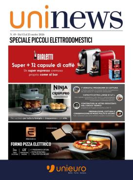 unieuro - Volantino attuale di Unieuro - Speciale Piccoli elettrodomestici valido dal lunedì 12/10/2026 al domenica 25/10/2026