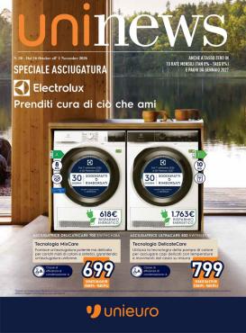 unieuro - Volantino attuale di Unieuro - Speciale Asciugatura valido dal venerdì 16/10/2026 al domenica 01/11/2026