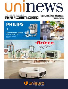unieuro - Volantino Unieuro - Speciale Piccoli Elettrodomestici valido dal 19/09 al 29/09