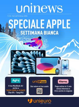 unieuro - Volantino Unieuro - Speciale Apple valido dal 02/02/2026 al 08/02/2026
