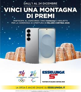 esselunga - Volantino Esselunga - Concorso Natale valido dal 01/12 al 24/12