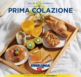 esselunga - Volantino Esselunga - Colazione valido dal 15/01 al 28/01
