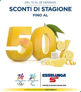 esselunga - Volantino Esselunga - Sconti fino al 50% valido dal 15/01 al 28/01