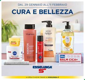 esselunga - Volantino Esselunga - Cura e Bellezza valido dal 29/01 al 11/02