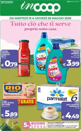 coop - Volantino attuale di inCoop valido dal martedì 19/05/2026 al giovedì 28/05/2026