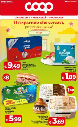 coop - Volantino attuale di Coop valido dal martedì 09/06/2026 al mercoledì 17/06/2026