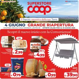 coop - Volantino attuale di Coop Superstore - Grande Riapertura valido dal giovedì 04/06/2026 al mercoledì 10/06/2026