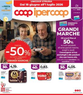 coop - Volantino attuale di Coop valido dal giovedì 18/06/2026 al mercoledì 01/07/2026
