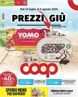coop - Volantino attuale di Coop valido dal giovedì 23/07/2026 al mercoledì 05/08/2026