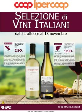 coop - Volantino futuro Coop - Selezione di Vini Italiani valido dal giovedì 22/10/2026 al mercoledì 18/11/2026