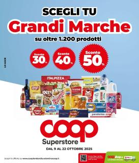 coop - Volantino Coop - Grandi Marche valido dal 09/10 al 22/10