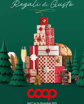 coop - Volantino Coop - Regali di Guste valido dal 01/12 al 24/12