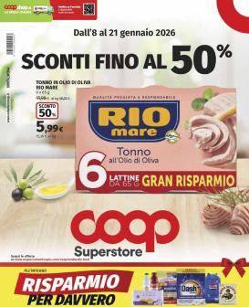 coop - Volantino Coop valido dal 08/01 al 21/01