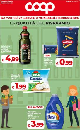 coop - Volantino Coop valido dal 27/01 al 04/02