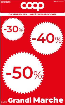 coop - Volantino Coop valido dal 13/02/2026 al 23/02/2026