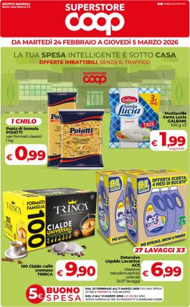 coop - Volantino Coop - Superstore valido dal 24/02/2026 al 05/03/2026