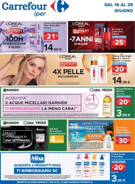 carrefour - Volantino Carrefour - Speciale L'Oreal per la prossima settimana dal martedì 16/06/2026 al lunedì 29/06/2026