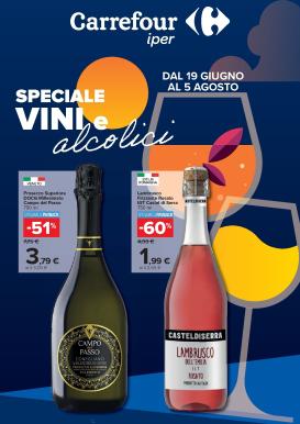 carrefour - Volantino Carrefour - Speciale Vini per la prossima settimana dal venerdì 19/06/2026 al mercoledì 05/08/2026