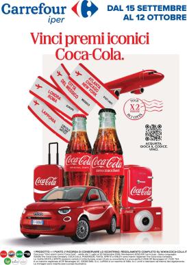 carrefour - Volantino Carrefour - Speciale Coca-Cola per la prossima settimana dal martedì 15/09/2026 al lunedì 12/10/2026