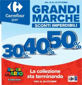carrefour - Volantino Carrefour valido dal 10/10 al 22/10
