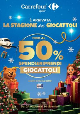 carrefour - Volantino Carrefour - Catalogo giocattoli valido dal 24/10 al 24/12