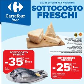 carrefour - Volantino Carrefour - Sottocosto Freschi valido dal 23/10 al 06/11