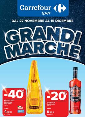 carrefour - Volantino Carrefour - Grandi Marche valido dal 27/11 al 15/12
