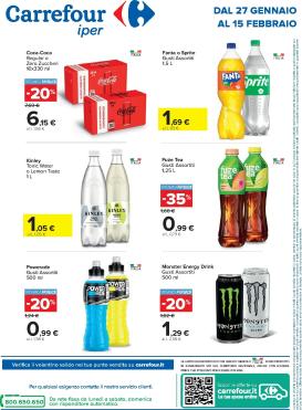 carrefour - Volantino Carrefour - Speciale Coca-Cola valido dal 27/01 al 15/02