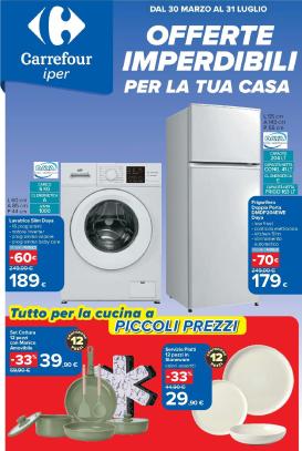 carrefour - Volantino Carrefour - Catalogo casa valido dal 30/03/2026 al 31/07/2026