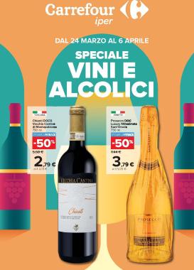carrefour - Volantino Carrefour - Speciale vini valido dal 24/03/2026 al 06/04/2026