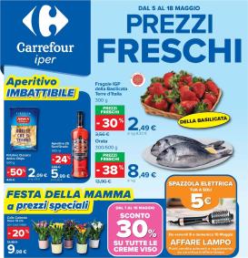 carrefour - Volantino Carrefour - Prezzi freschi per la prossima settimana dal martedì 05/05/2026 al lunedì 18/05/2026